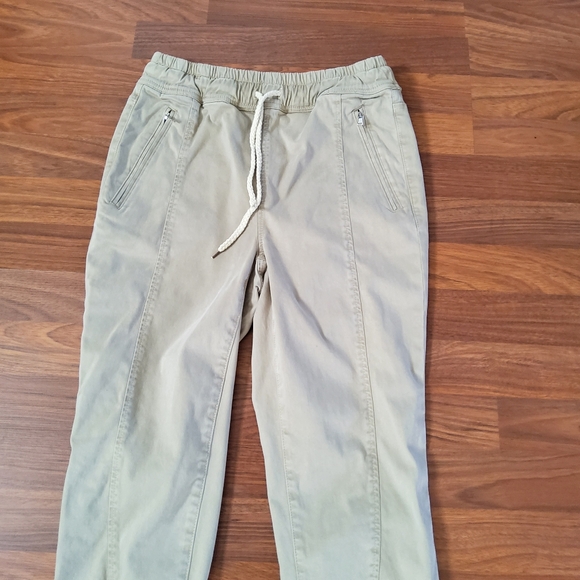 Cotton Citizen Womens Tan Khaki Pull On Drawstring Jogger Pants Size S New - Picture 4 of 9